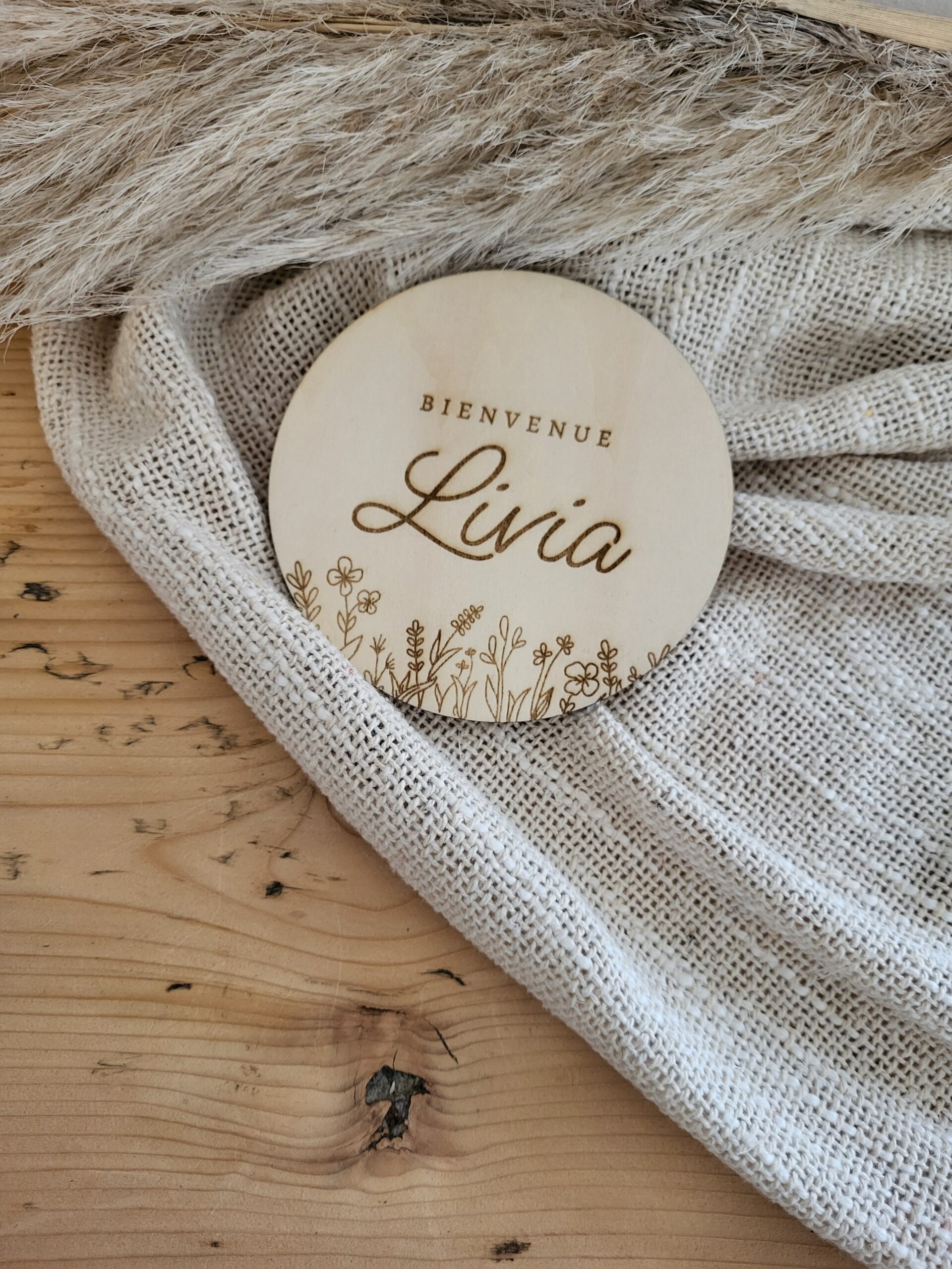 Carte de bienvenue bébé – Image 3